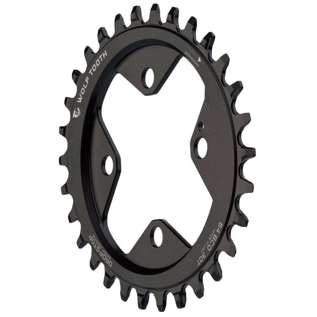 Elliptical 64 BCD Chainrings - Wolf Tooth Components