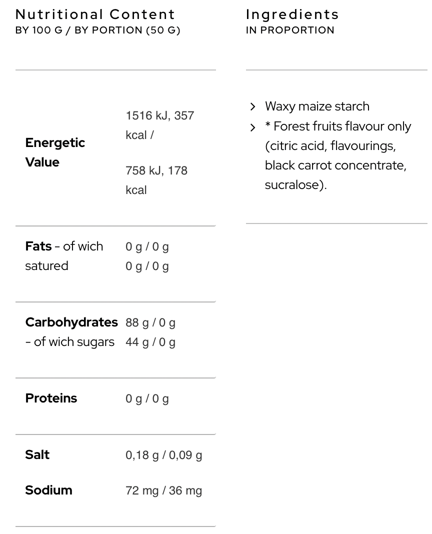 PURE AMYLOPECTIN 1000G