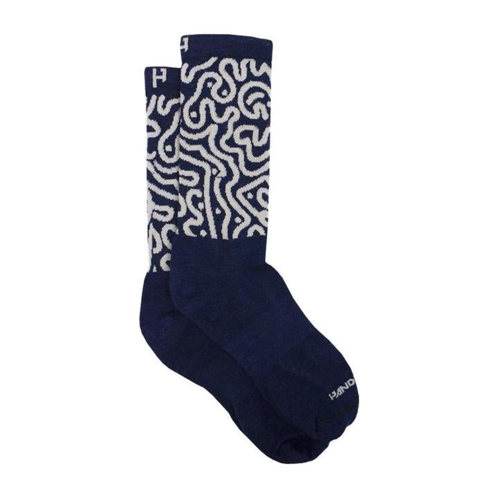Navy Switchback Wool - Handup