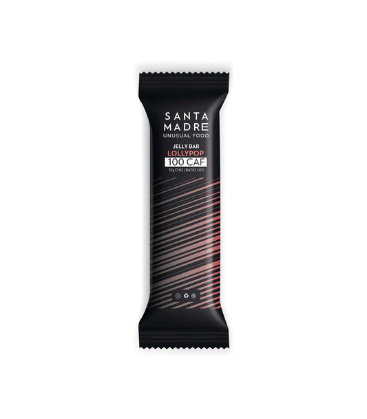 ENERGY GUMMY WITH CAFFEINE · JELLY BAR 100CAF RATIO 1:0,5