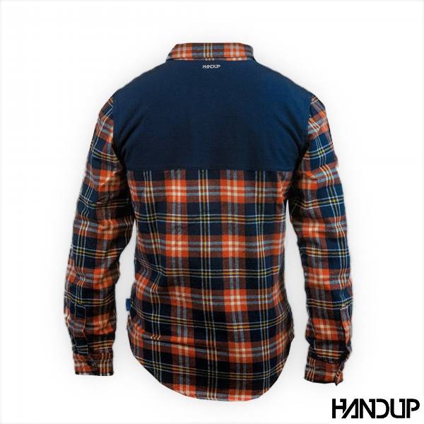 FlexTop Flannel - Orange - Handup