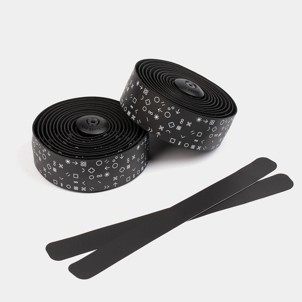 BURGH CYCLING Hieroglyph White Bar Tape - BURGH CYCLING