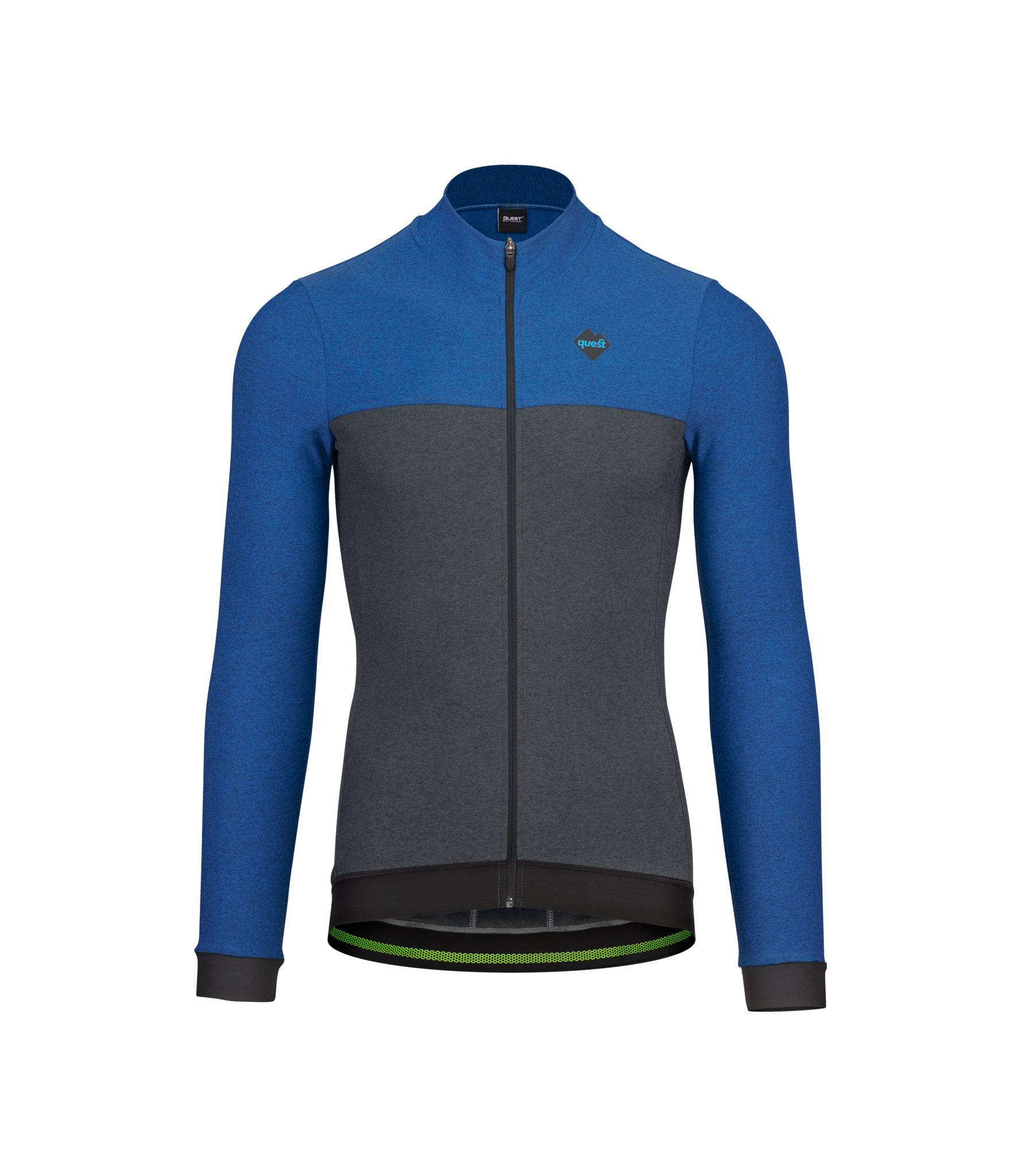 Jersey long sleeve – Magnetic Hipster Blue ♂ - Quest