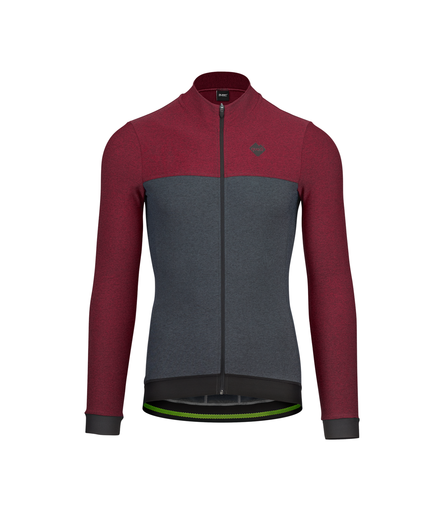 Jersey long sleeve – Magnetic Hipster Red ♂ - Quest