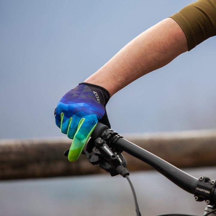 Gloves - Blue / Yellow Prizm - Handup