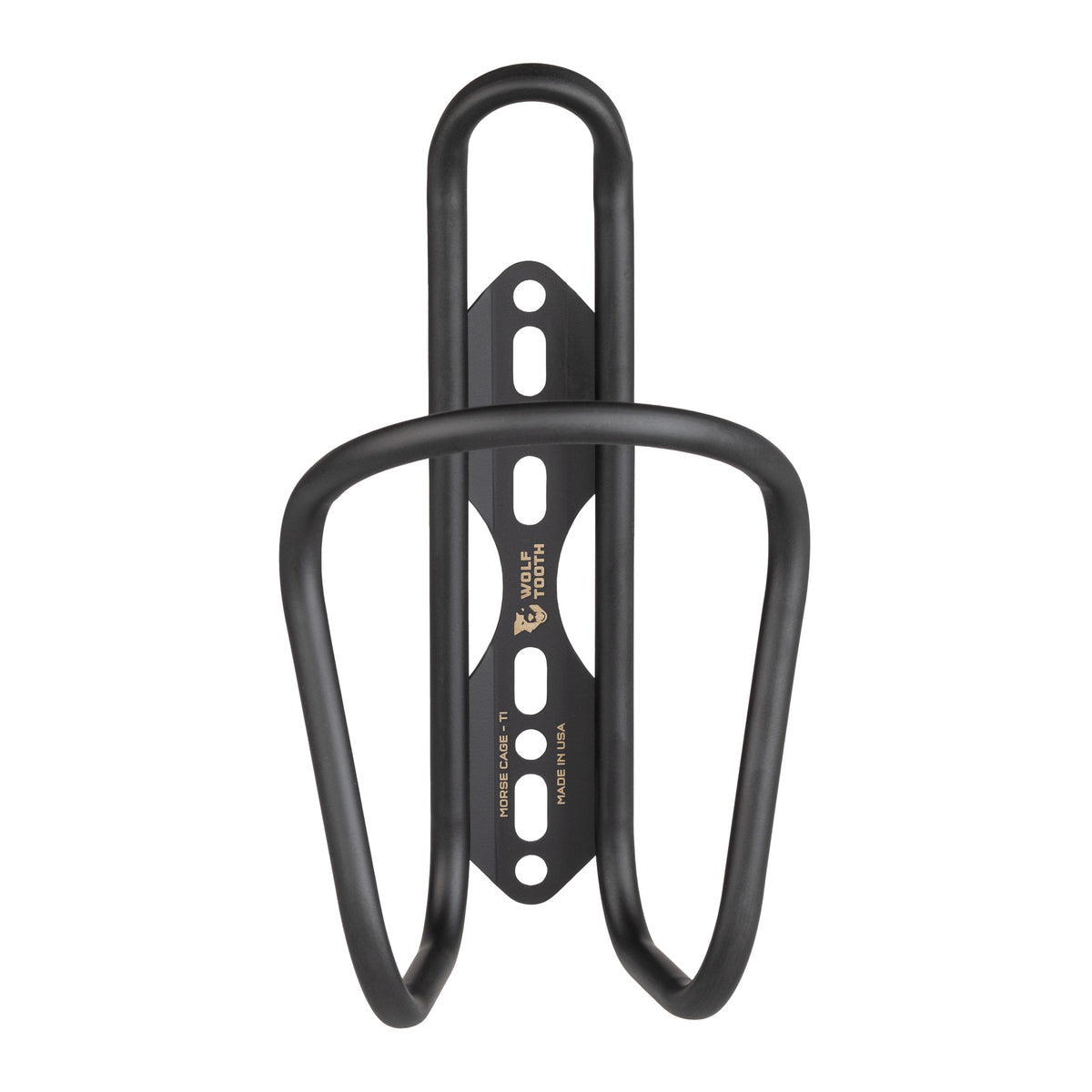 Morse Cage Ti Limited Edition Black - Wolf Tooth Components