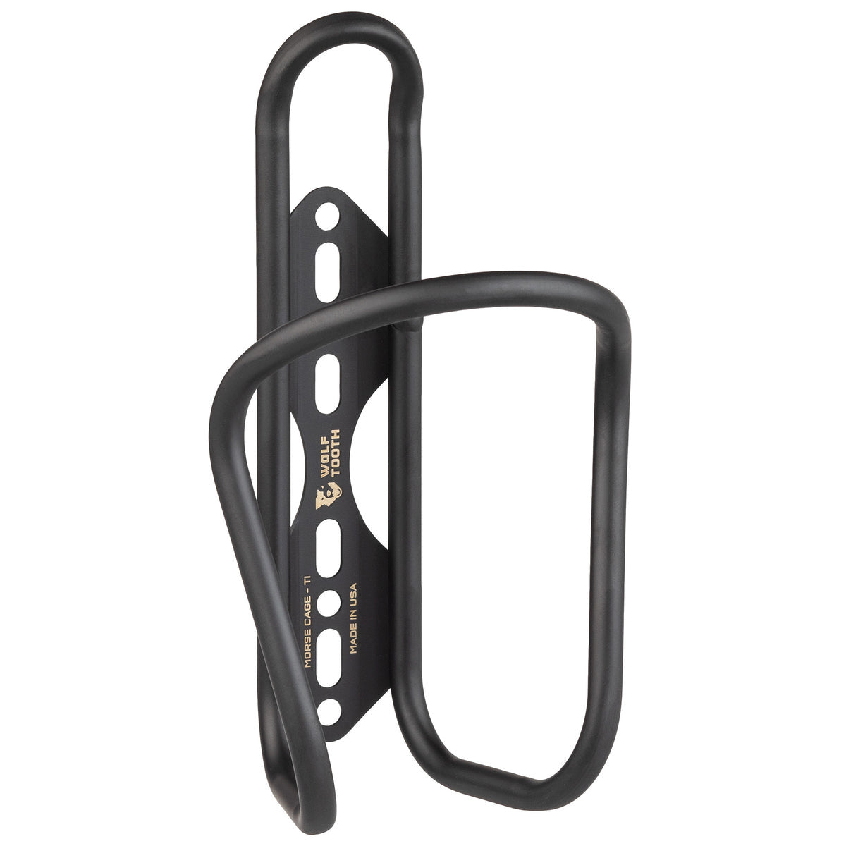 Morse Cage Ti Limited Edition Black - Wolf Tooth Components