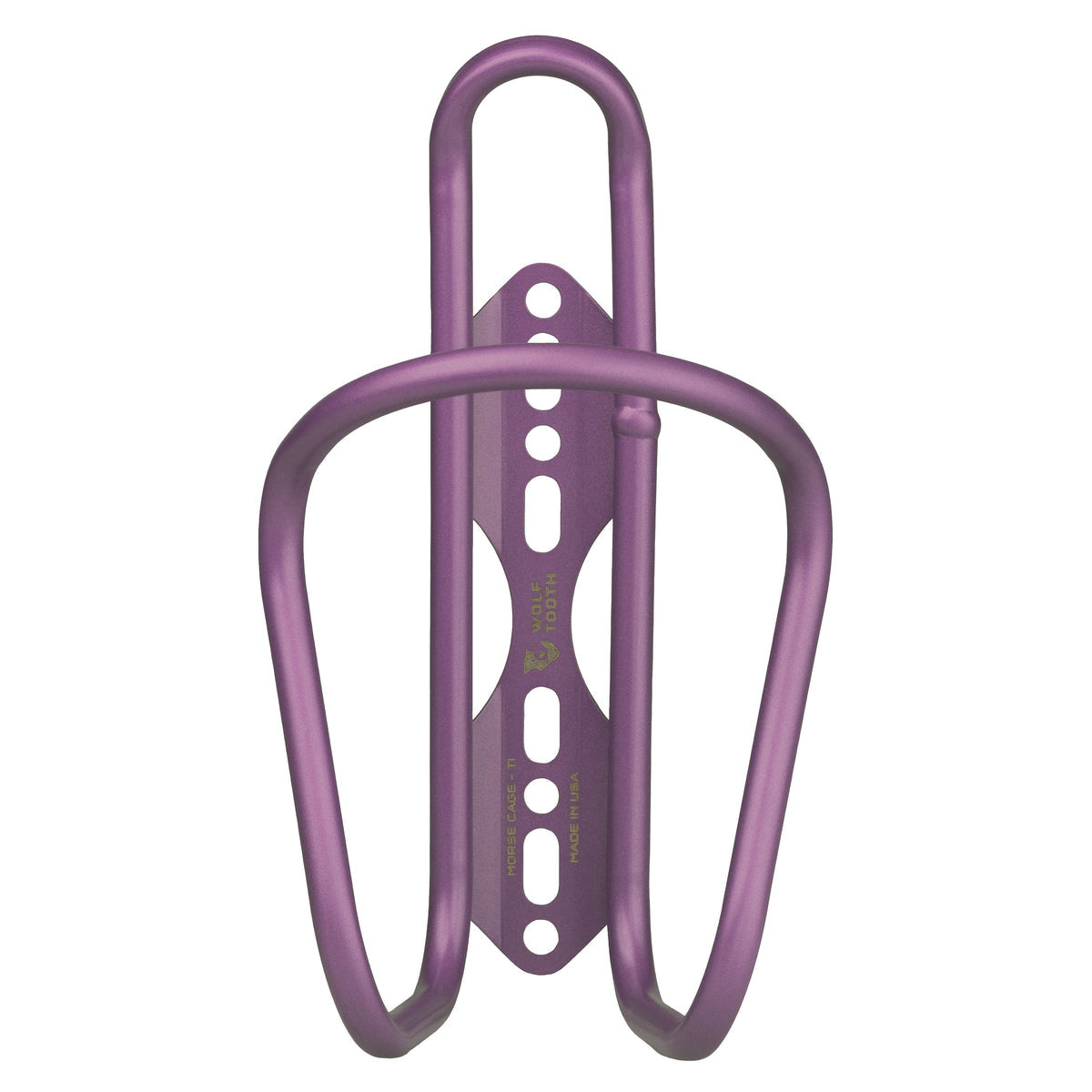 Morse Cage Ti Limited Edition Purple - Wolf Tooth Components