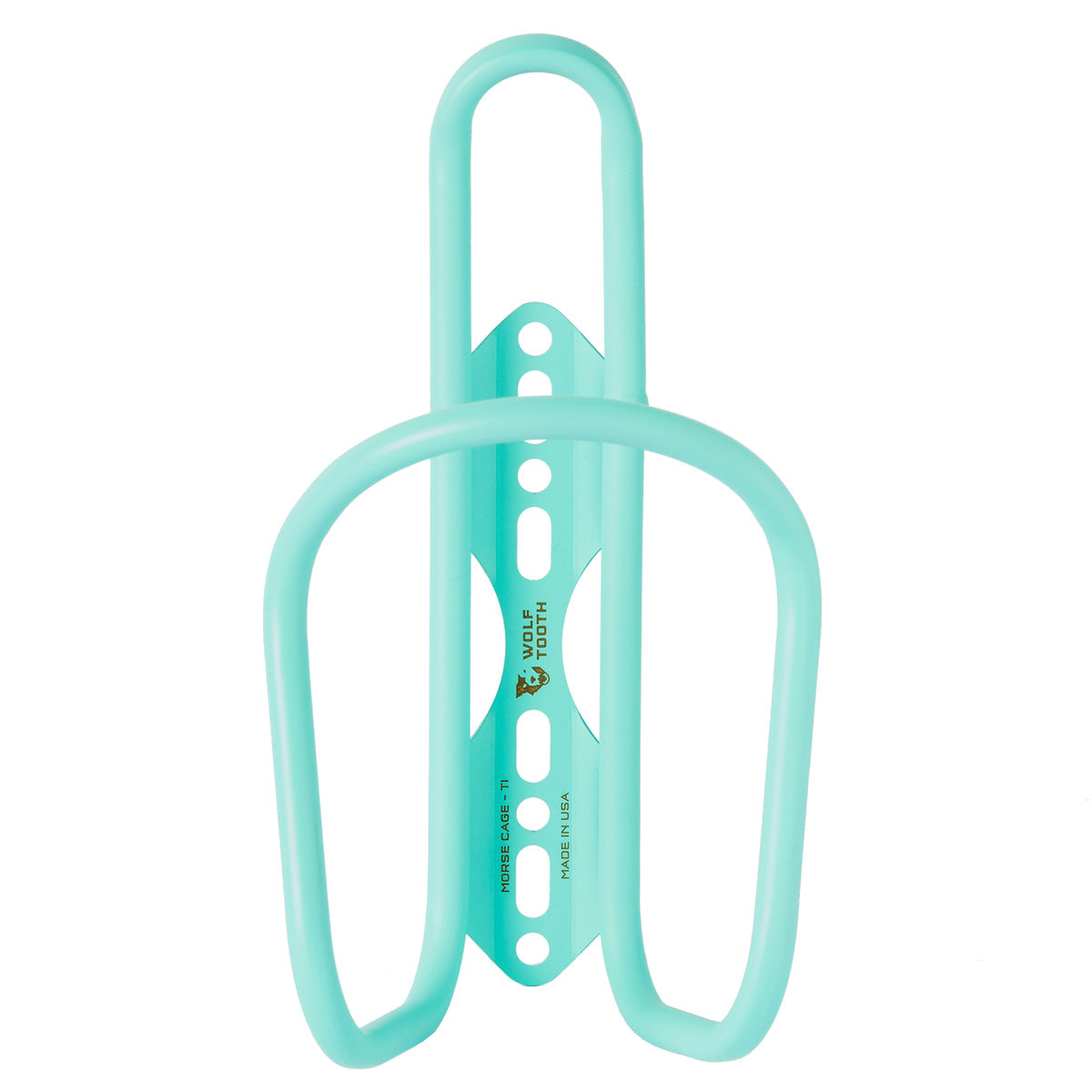 Morse Cage Ti Limited Edition Teal - Wolf Tooth Components