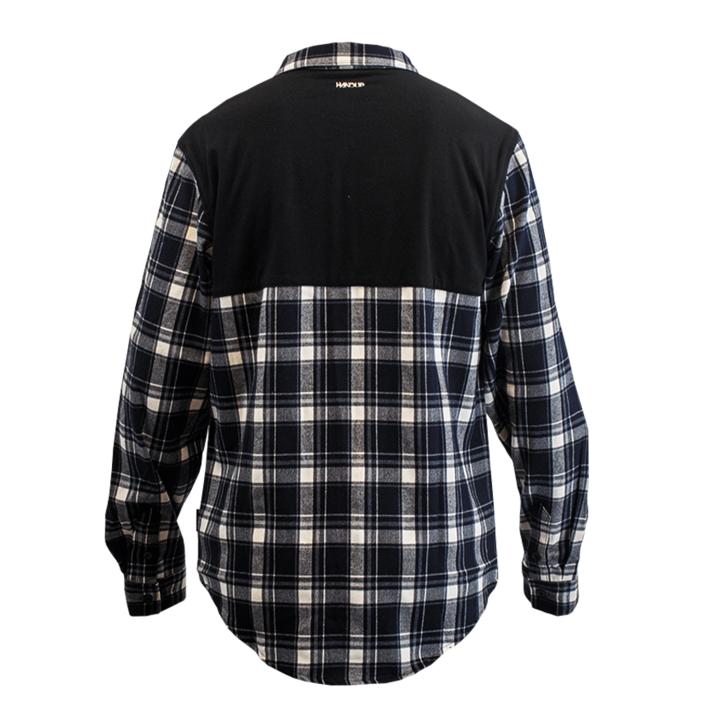 FlexTop Flannel - Navy & White - Handup