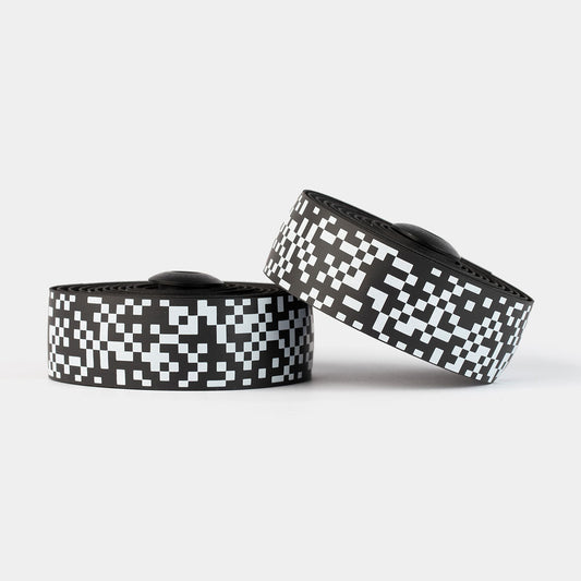 BURGH CYCLING Pixel White Bar Tape - BURGH CYCLING
