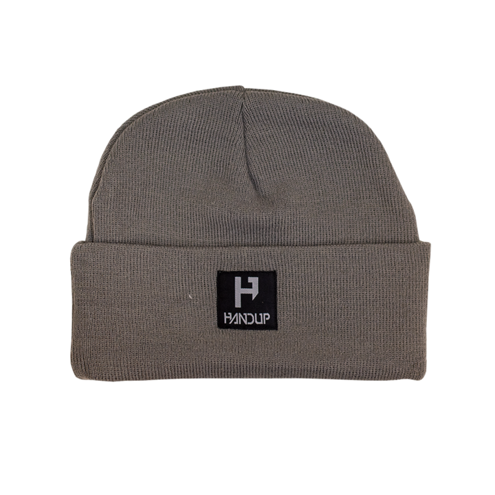Beanie - H Logo Knitted - Grey - Handup