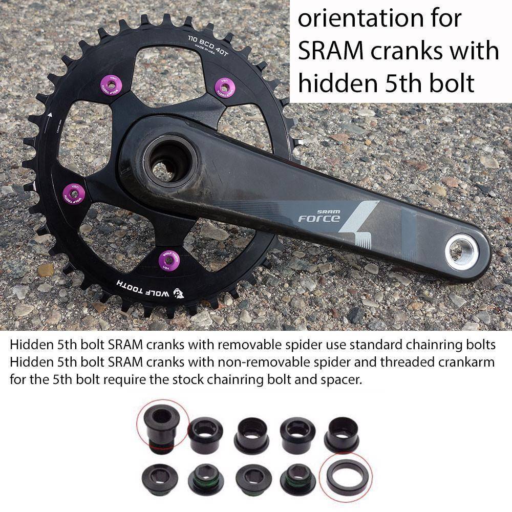 110 BCD Cyclocross & Road Chainrings - Wolf Tooth Components