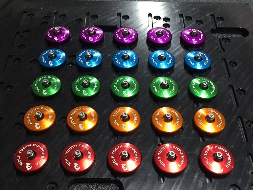 Ultralight Stem Cap with Integrated Spacer - Wolf Tooth Components