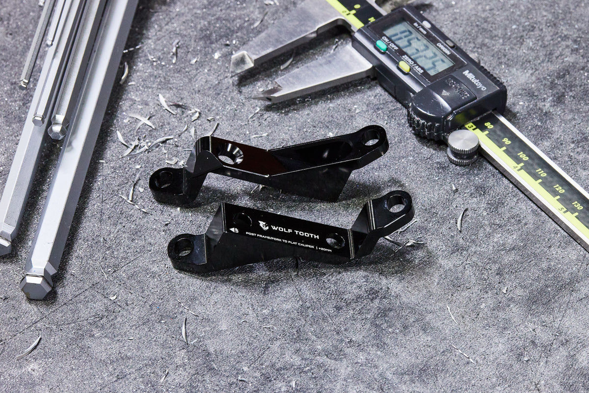 Post to Flat Mount Brake Adapter - Wolf Tooth Components