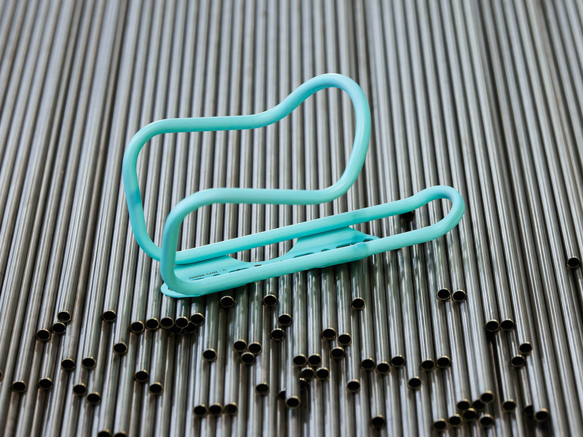 Morse Cage Ti Limited Edition Teal - Wolf Tooth Components