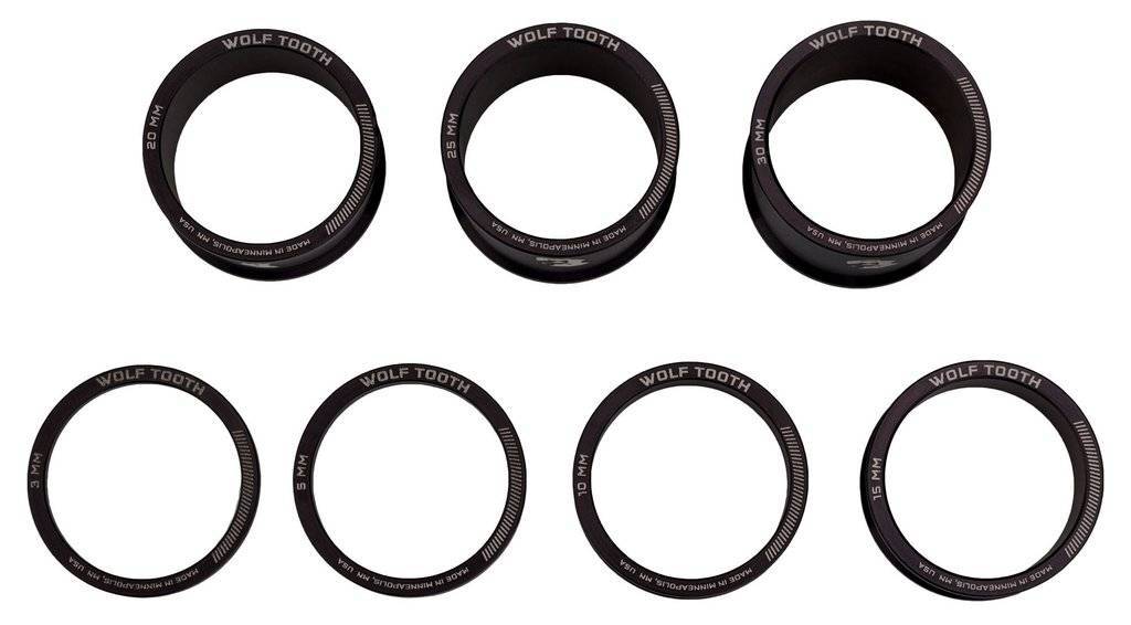 Precision Headset Spacers - Wolf Tooth Components