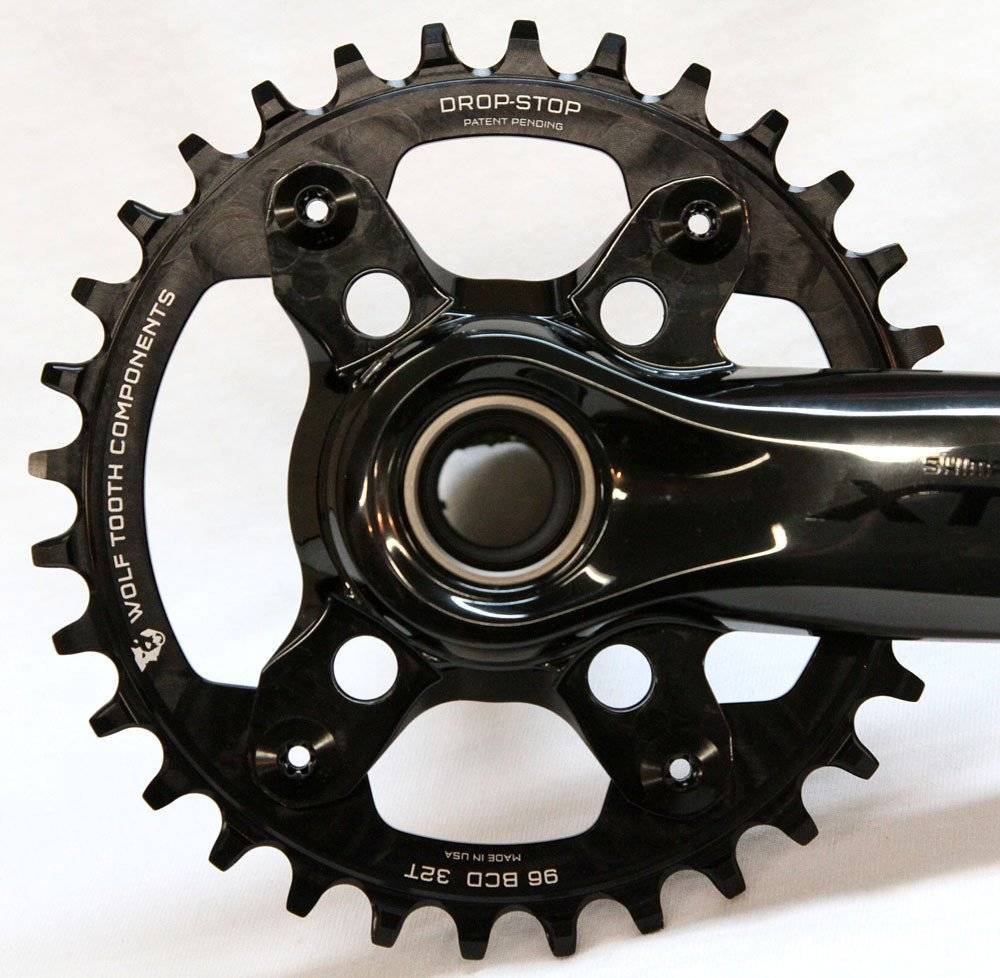 96 mm BCD Chainrings for Shimano XTR M9000 and M9020 - Wolf Tooth Components