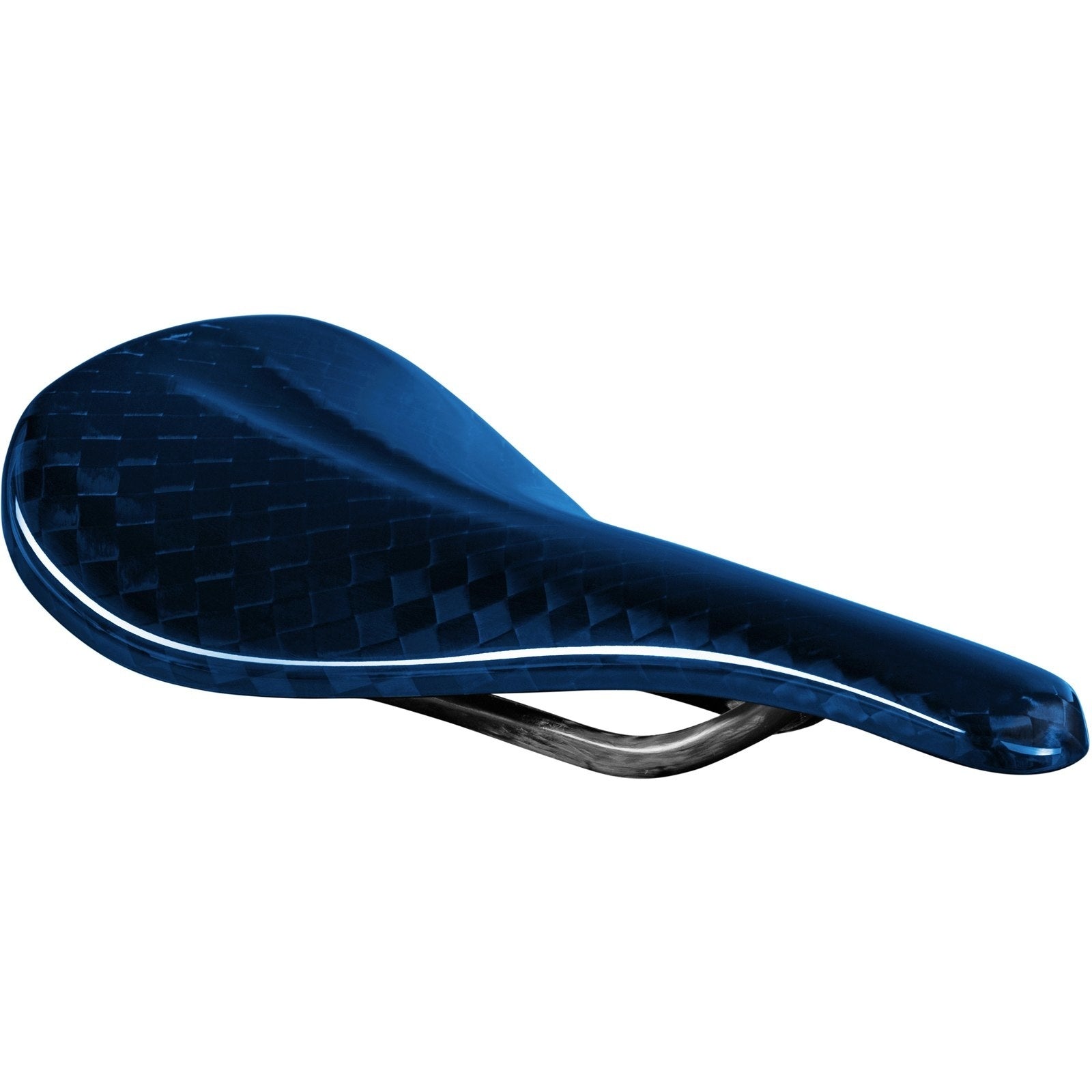 Beast Components Pure Carbon Saddle SQUARE Blue - Beast Components