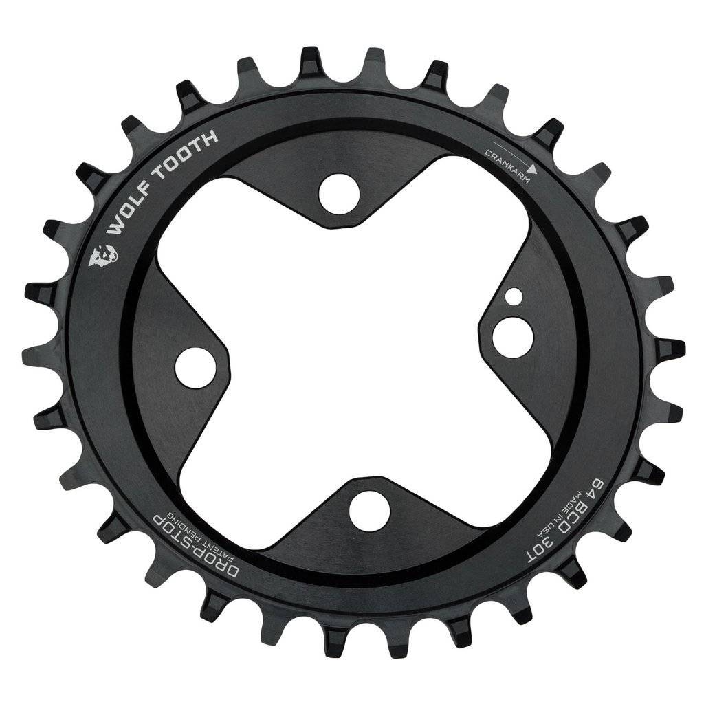 Elliptical 64 BCD Chainrings - Wolf Tooth Components