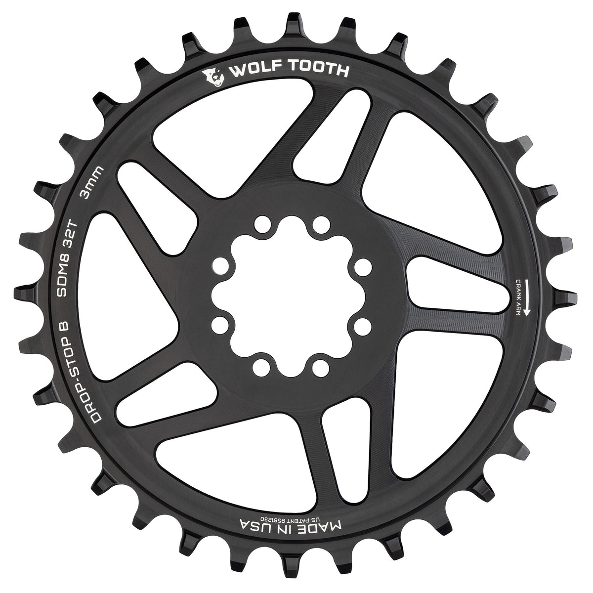 Direct Mount Chainrings for SRAM 8-Bolt Mountain Cranks