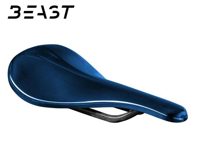Pure Carbon Saddle UD blue - Beast Components