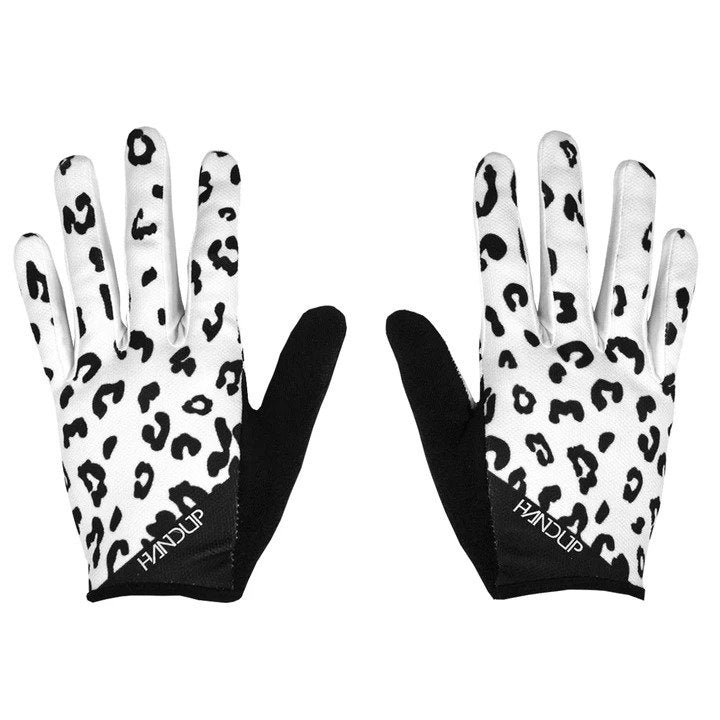 Gloves - White Leopard - Handup
