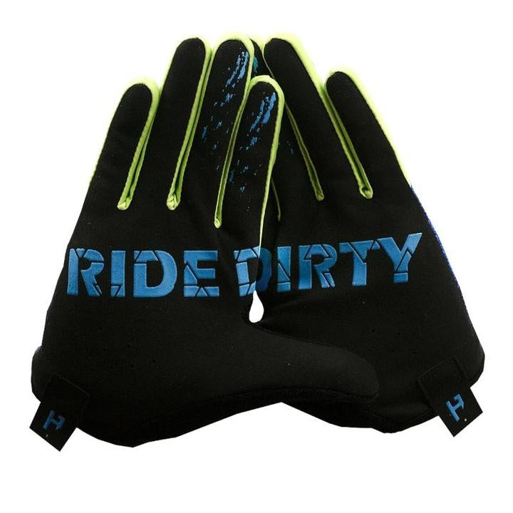Gloves - Blue / Yellow Prizm - Handup