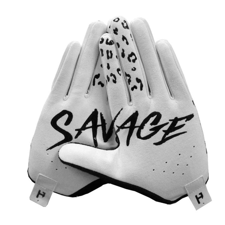 Savage football sales gloves