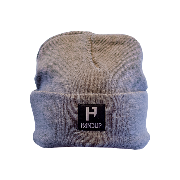 Beanie - H Logo Knitted - Grey - Handup