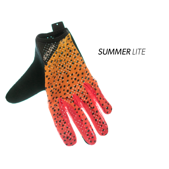 Summer LITE Gloves - Rainbow Trout - Handup
