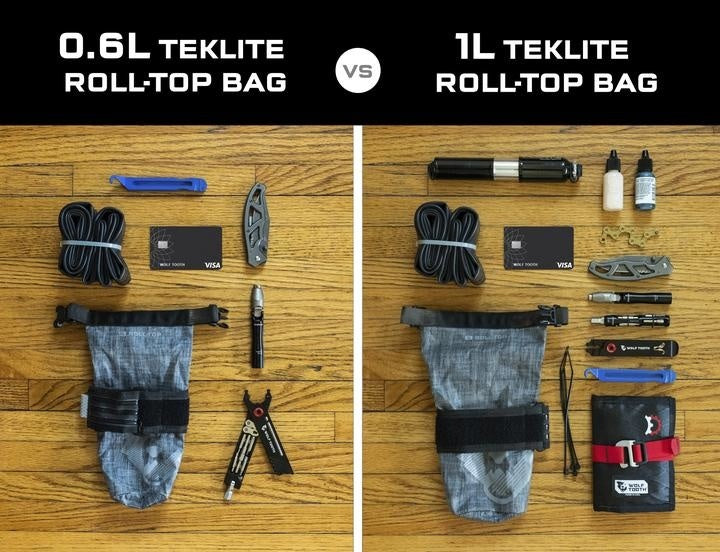 B-RAD TekLite Roll-Top Bag 0.6L - Wolf Tooth Components