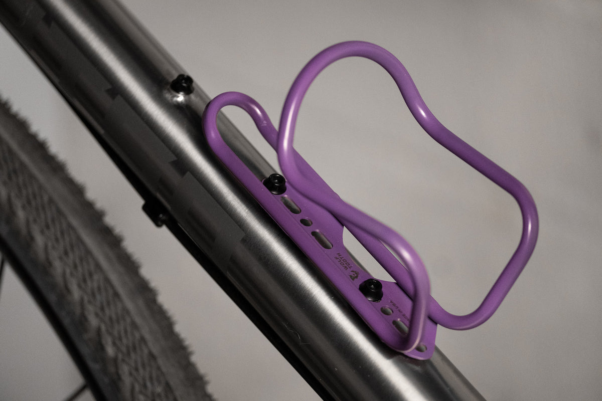 Morse Cage Ti Limited Edition Purple - Wolf Tooth Components