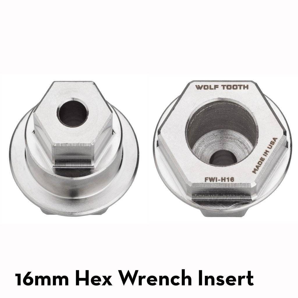 PACK WRENCH STEEL HEX INSERTS - Wolf Tooth Components