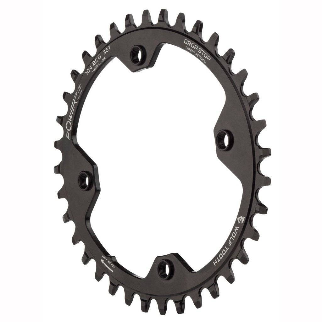 Elliptical 104 BCD Chainrings - Wolf Tooth Components