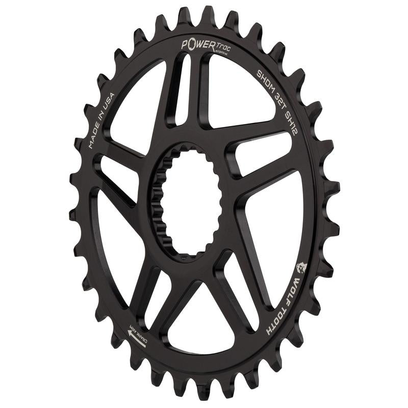 Elliptical Direct Mount Chainrings for Shimano Cranks for Shimano 12spd Hyperglide+ Chain - Wolf Tooth Components