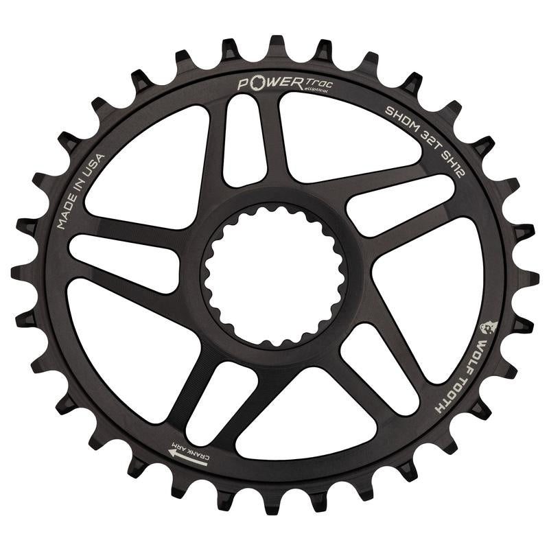 Elliptical Direct Mount Chainrings for Shimano Cranks for Shimano 12spd Hyperglide+ Chain - Wolf Tooth Components