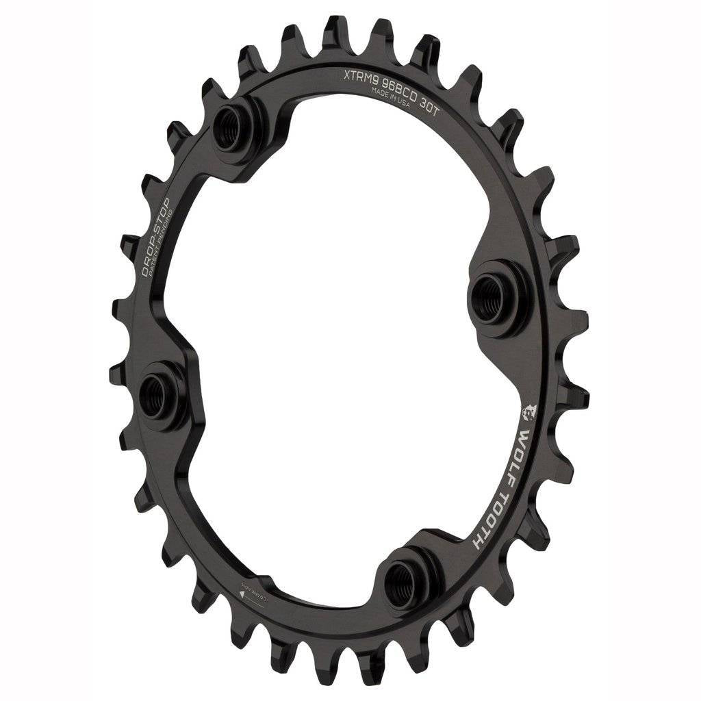 Elliptical 96 mm BCD Chainrings for Shimano XTR M9000 and M9020 - Wolf Tooth Components